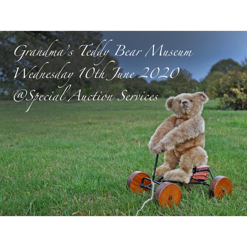 (1915) Steiff. Button. Record Teddy Sold 7800