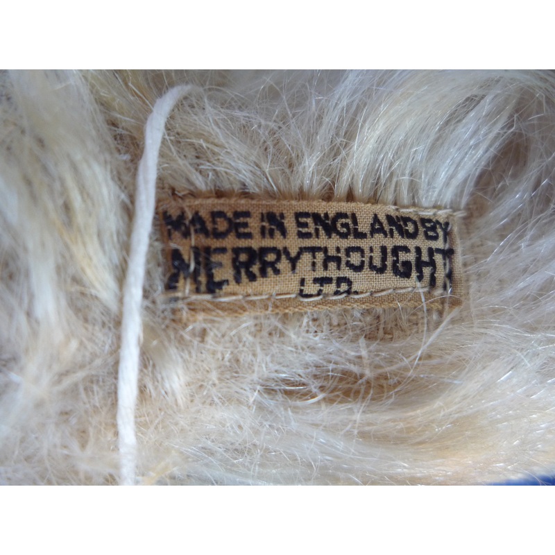 (1931) Earliest Merrythought label on a Bingie