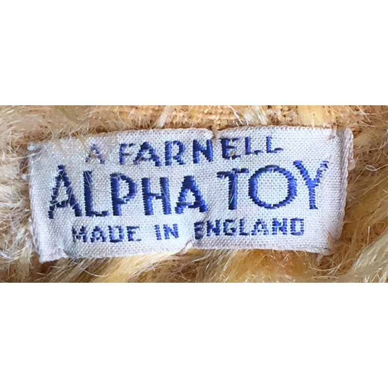 (1925) A Farnell Alpha Toys Label