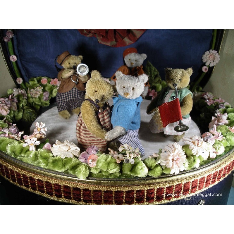 (9) C3 Miniature tableau. Bears’ Wedding. Elizabeth Leggat