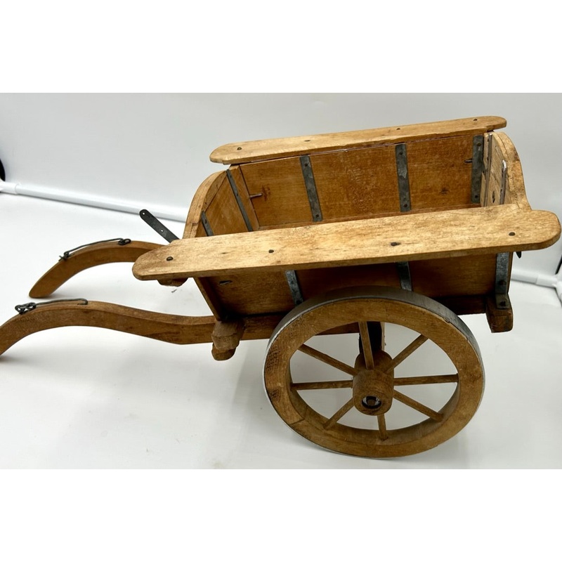 1 wooden cart. For Sale 45.