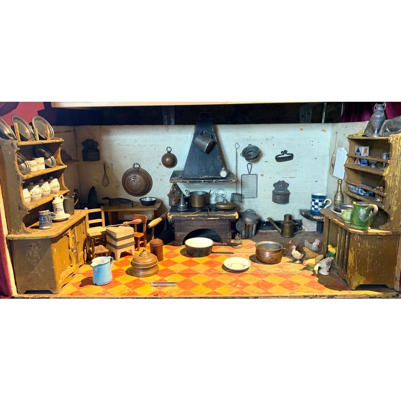 Sold (1800s)Early 19th C German Kitchen. For sale 995