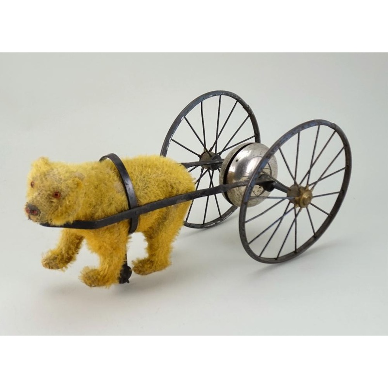Sold (1900) Bear with cart