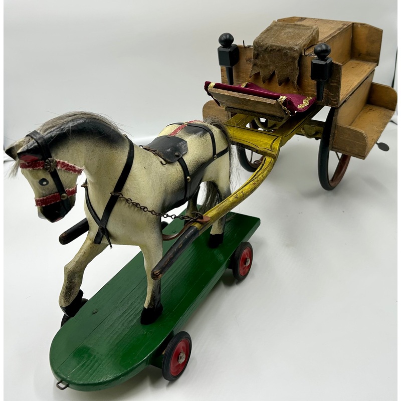 SOLD (1930) A large G & J Lines Wooden Irish Jaunting Cart. For Sale 195