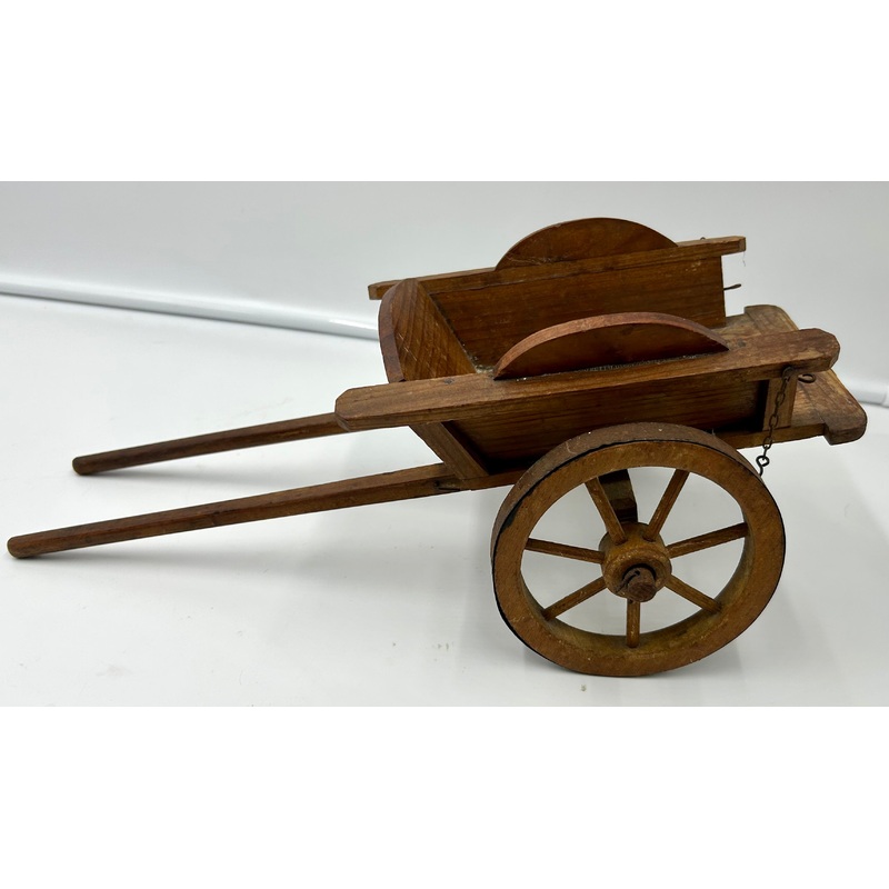 SOLD Small wooden cart. For Sale 35.