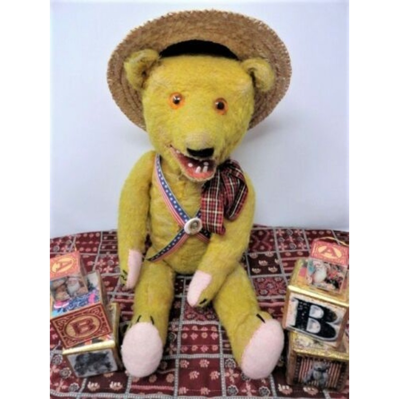 z(1907) Columbian Laughing Roosevelt bear