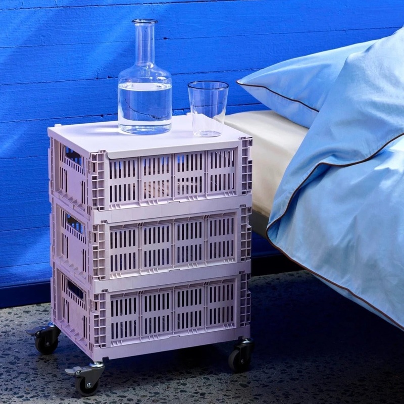 Colour Crate Lid Medium|Lavender|Powder|Warm Grey|Sage Green|Dark Green|Mint|Blush