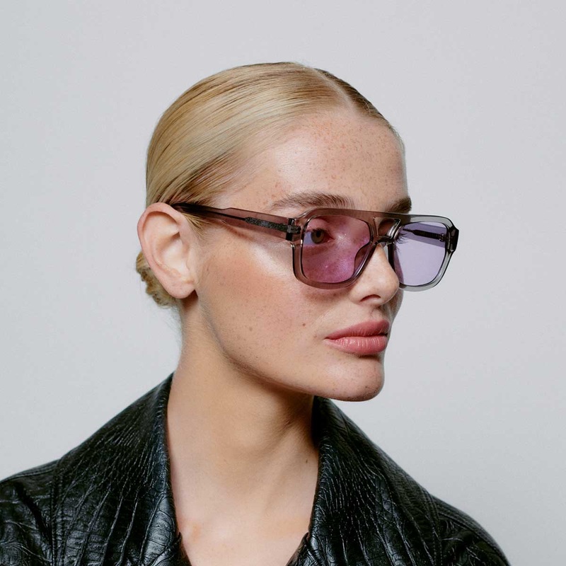 Kaya Sonnenbrille |Grey Transparent|Black|Galactic Pink|Striped Horn|Smoke Transparent|Havana