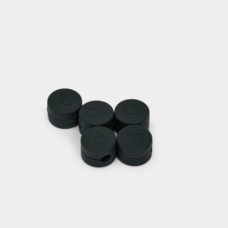 Cable Clips|Charcoal|Pearl|Bubble Gum|Mossy Green