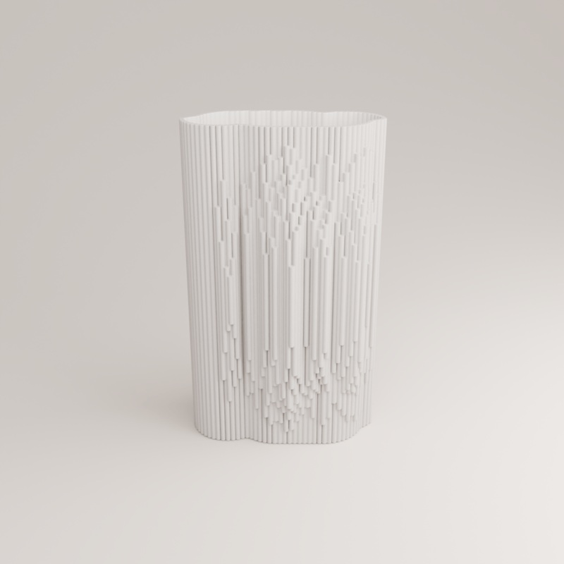 Cintico P Porcelain Vase