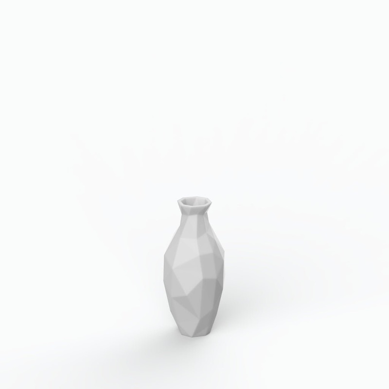 Edros G Porzellan Vase (h20 cm) – Holaria