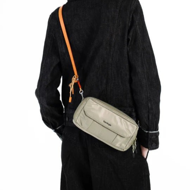 Utility Sacoche EW Bag|Moss|Black|Taupe