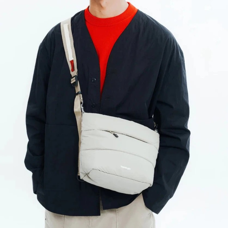 Besace Puffer Bag – Topologie|Black Puffer|Moss Puffer|Taupe Puffer