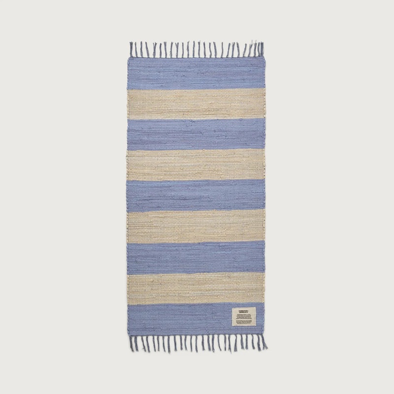 Chindi Teppich 60cm x 120cm|Army & Beige|Rose Quartz & Bright Green|Creme & Baby Lavendar|Neon Yellow & Creme|Lilac & Neon Yellow