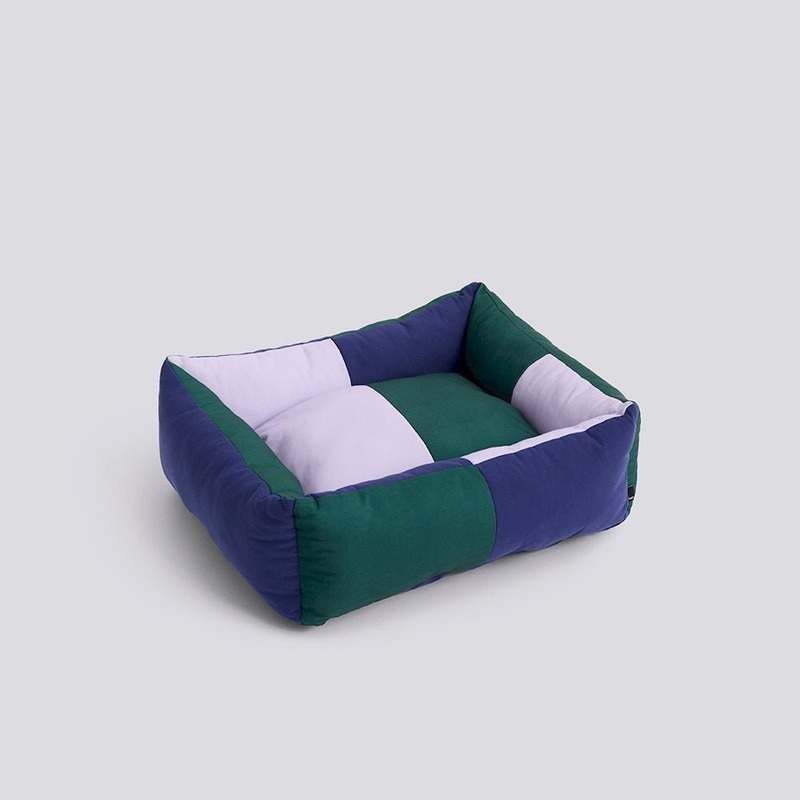 HAY Hundebett Klein  Grn, Lavendel & Blau