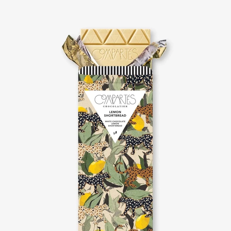 Zitronen-Shortbread Schokoladenriegel – Comparts Chocolatier