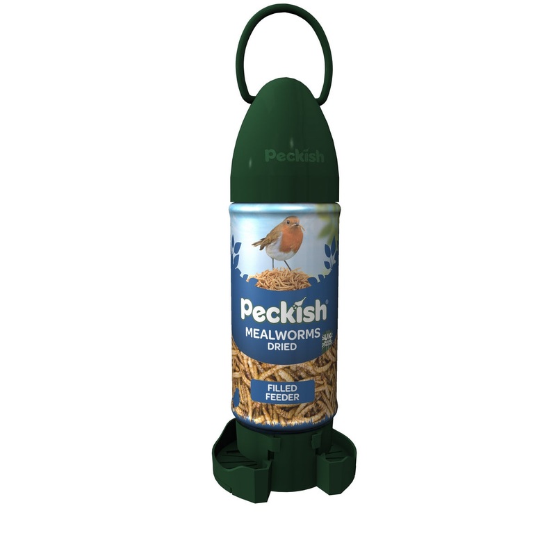 Dried Mealworms Bird Feeder 400g By Peckish – 25cm