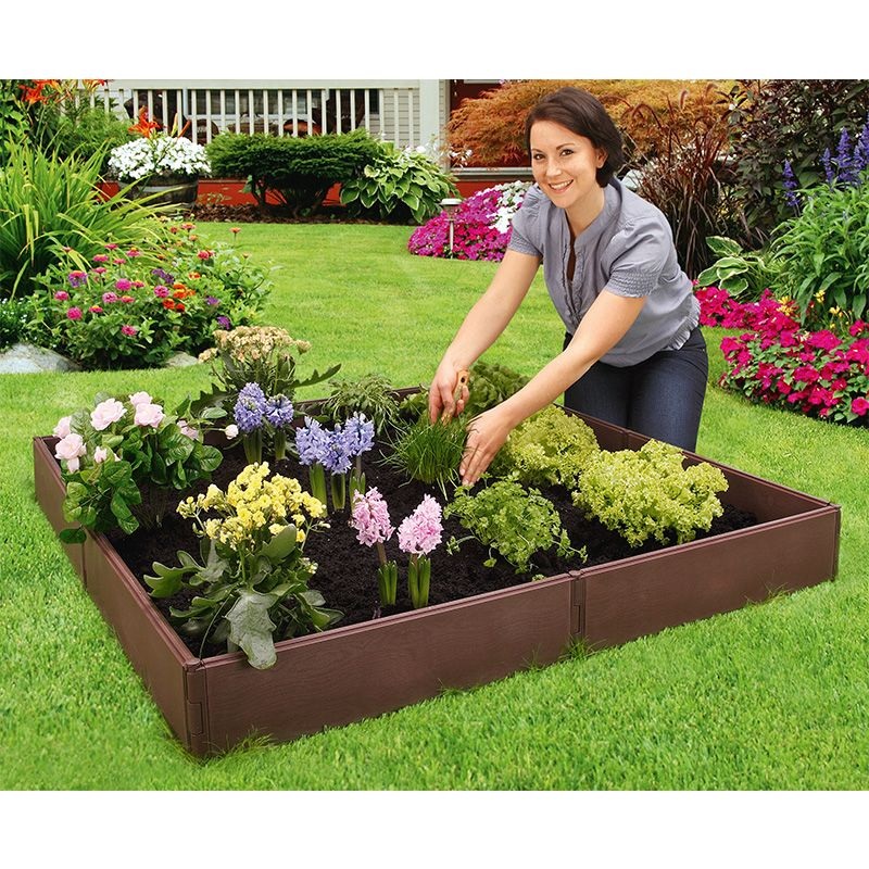 Raised Bed Set By Croft Essentials – 57cm – 8 Sections