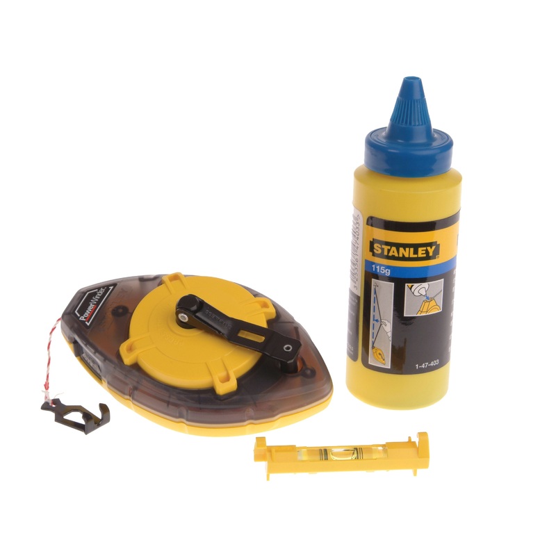 Stanley Powerwinder C/W Chalk And LevelSTA047465