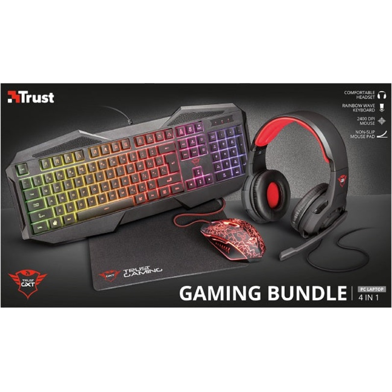 Trust GXT 788RW 4 in 1 Gaming BundleT22711