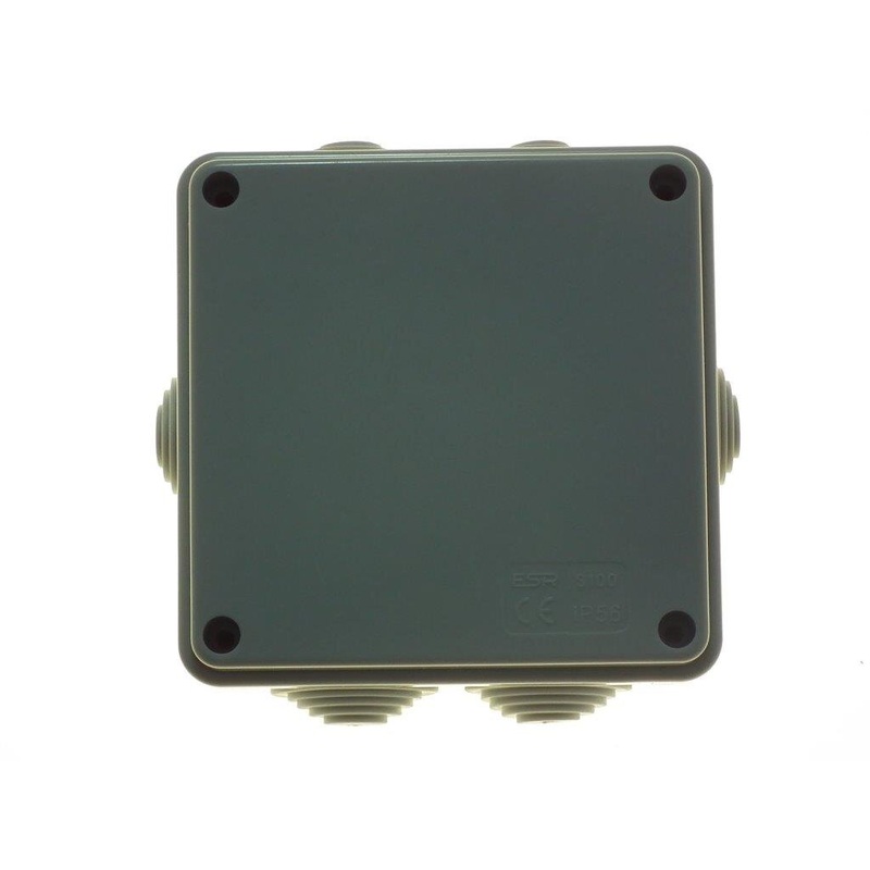 Powermaster Square 100mm Junction Box IP56 | 1804-00