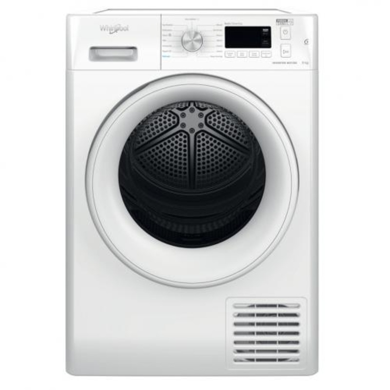 Whirlpool 9kg Heat Pump Tumble Dryer – White | FFT M11 9X2Y UK