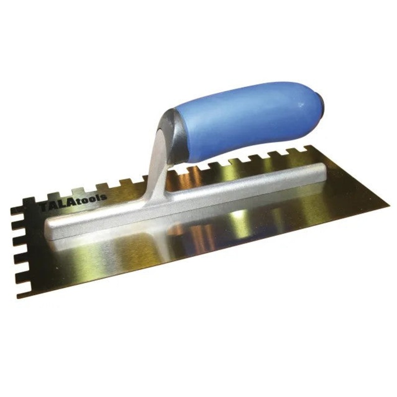 TalaTools 10mm Square Notched Trowel 11 x 4.1/2” | 69021
