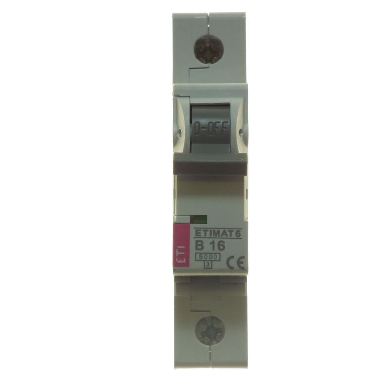ETI 16 AMP Miniature Circuit Breaker Switch | 1382-04
