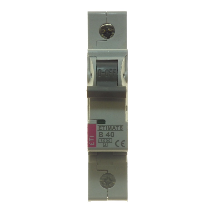 ETI 40 AMP Miniature Circuit Breaker Switch | 1382-12