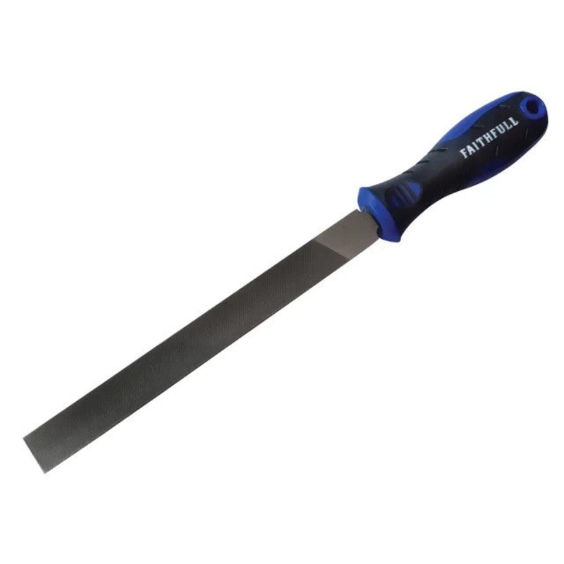 Faithfull Handled Hand Second Cut Engineers File 200mm (8”) | FAIFIHSC8
