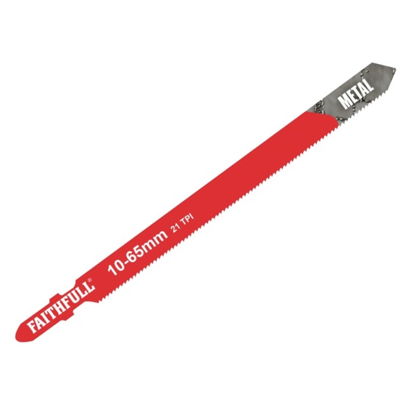 Faithfull Jigsaw Blades Metal T318A (Pack of 5) | FAIJBT318A