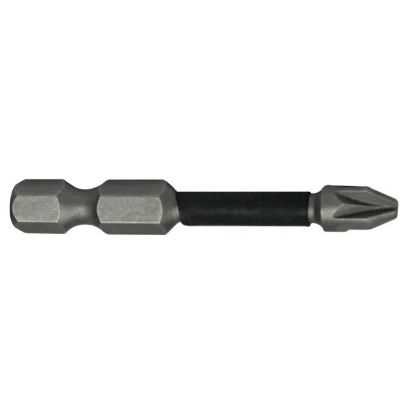 Faithfull Pozi Impact Screwdriver Bits PZ2 x 50mm (Pack of 3) | FAISBPZ250IM