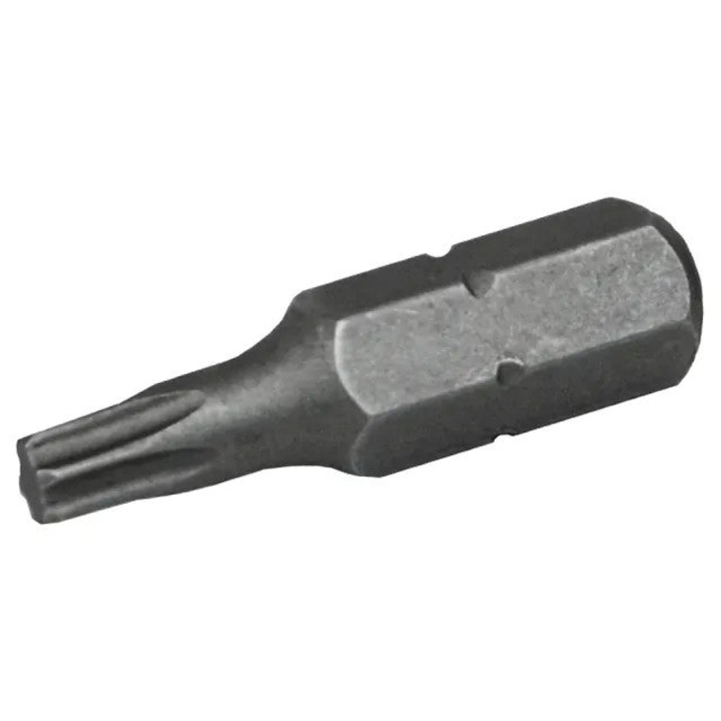 Faithfull Torx S2 Grade Steel Screwdriver Bits TX25 x 25mm (Pack of 3) | FAISBT2525