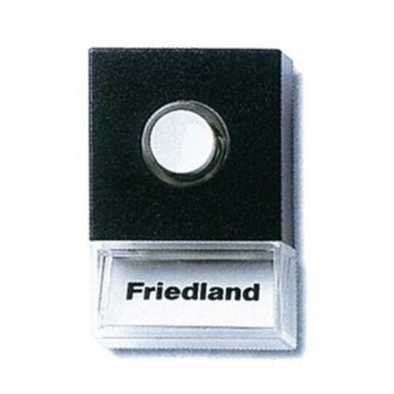 Honeywell Door Bell Push Black | 1003-32