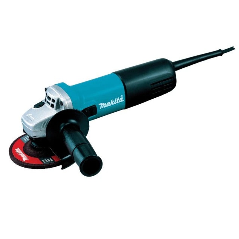 Makita 9557NBR 115mm Anti-Restart Grinder 840w 110v | MAK9557NBRL