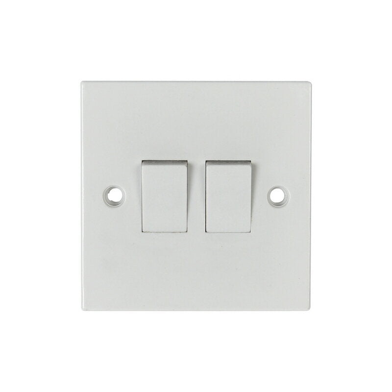 Powermaster 2 Gang 2 Way 6A Switch | 1384-12