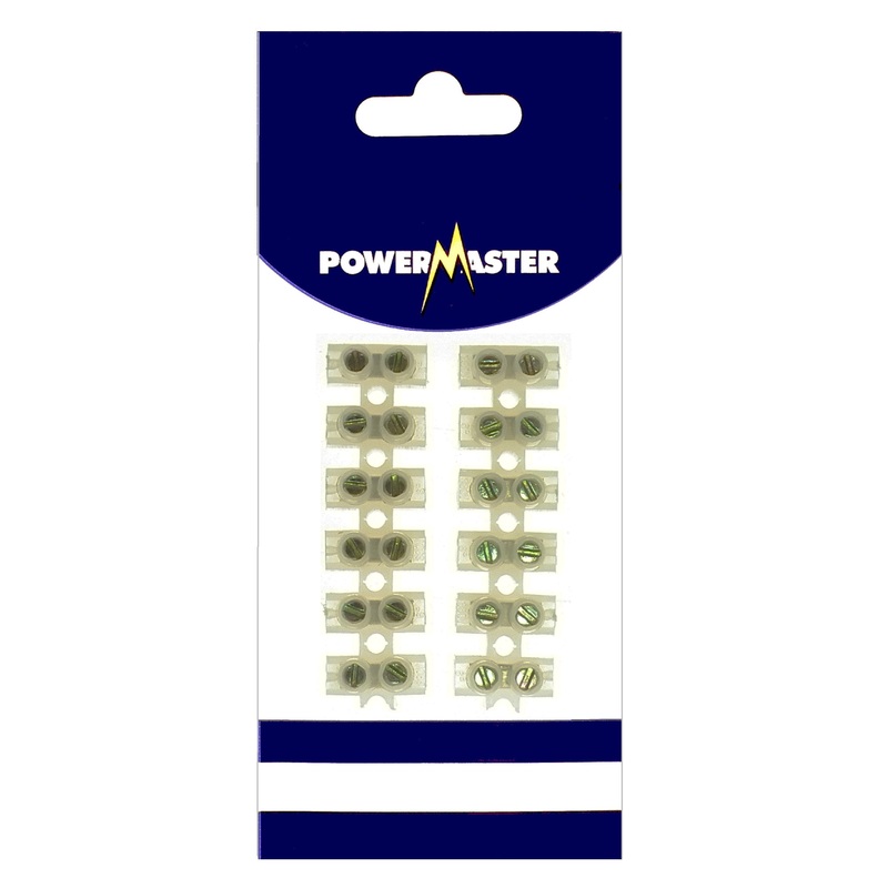 Powermaster 2 PCE 5 Amp PVC Strip Connectors | 1369-02
