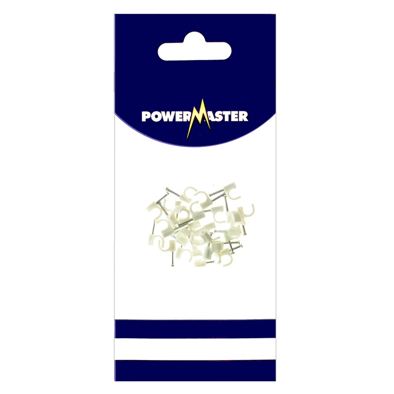 Powermaster 20 PCE 7mm Cable Clips | 1369-14