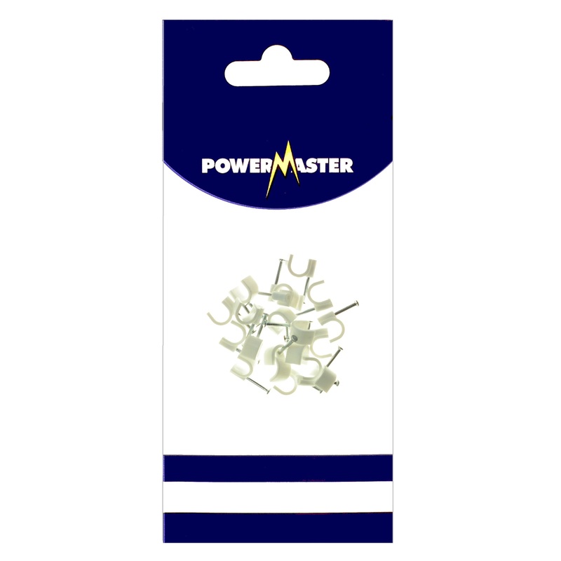 Powermaster 20 PCE 9mm Cable Clips | 1369-16