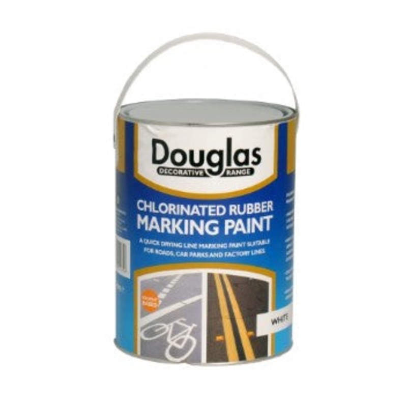 Chlorinated Rubber Marking Paint – White 5ltr | DPZM5000W