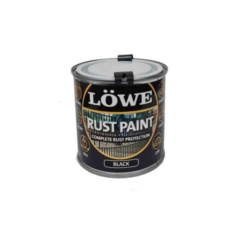 Lowe Metal & Machinery Paint – Black 1ltr | LRBL0150
