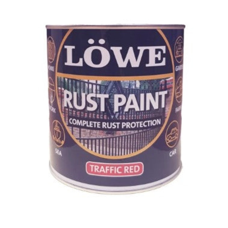 Lowe Metal & Machinery Paint – Red 1ltr | LRR0150