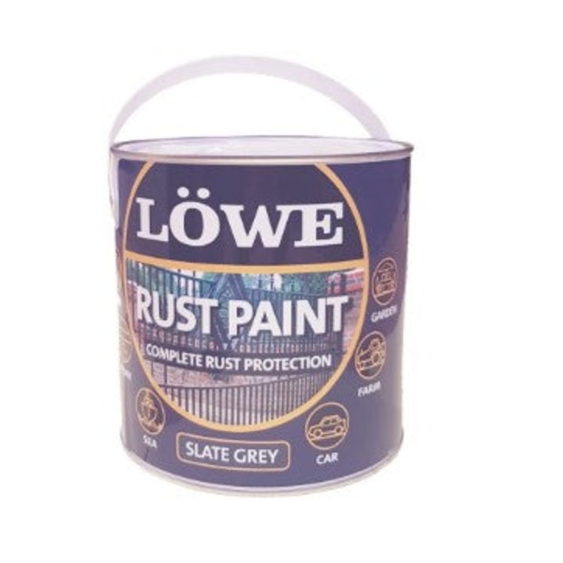 Lowe Metal & Machinery Paint – Slate Grey 2.5ltr | LRS0300