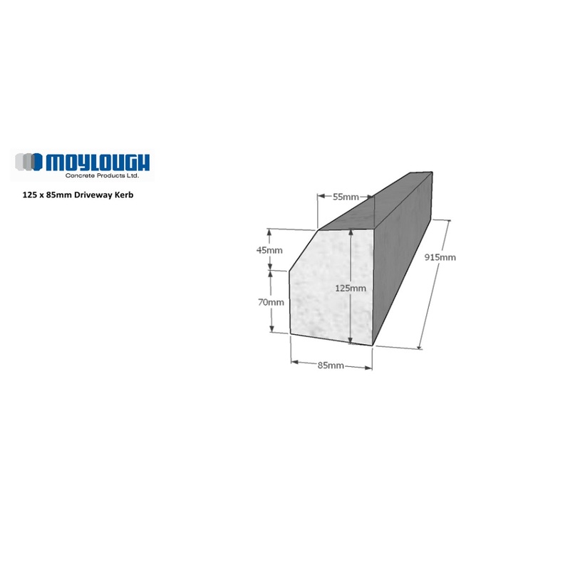 Splayed Kerbs 5 x 3.5 | K011