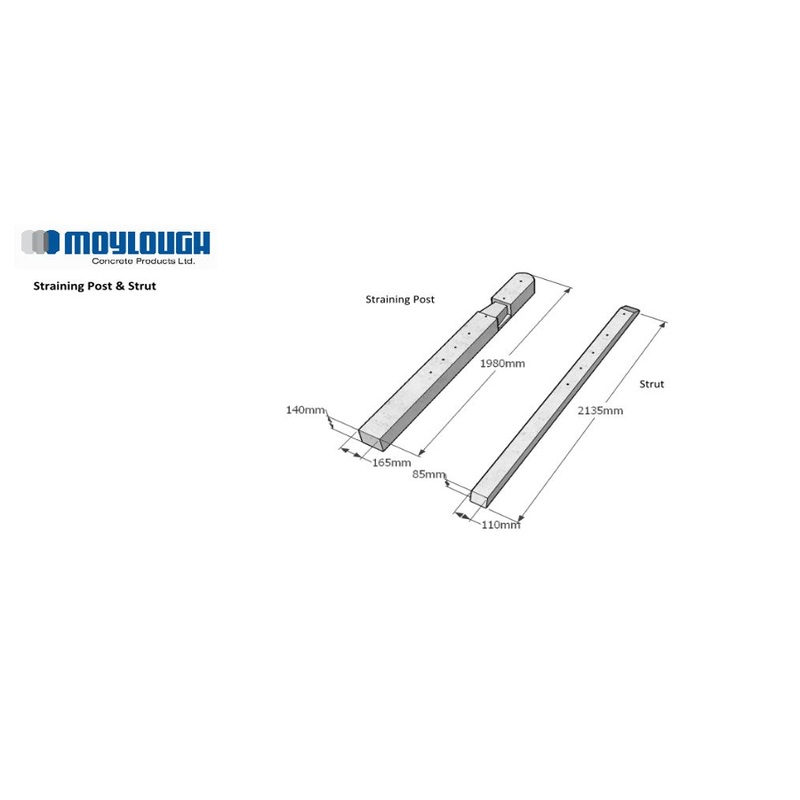 Struts for 5’6/6’6 posts