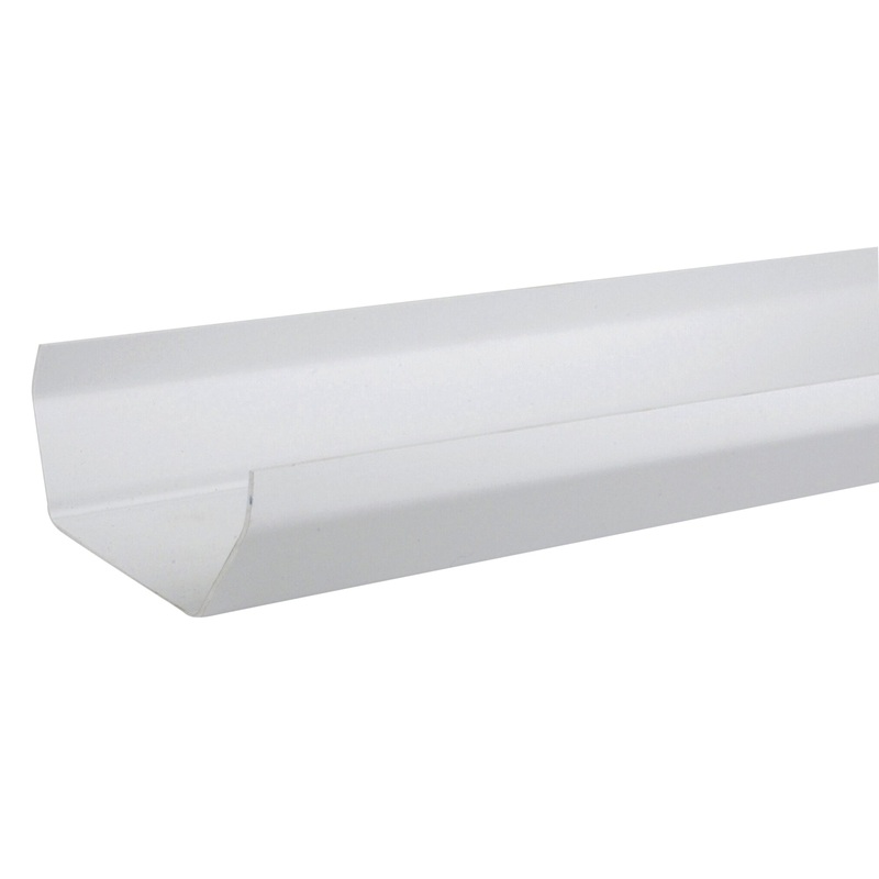 Wavin Squareline Gutter 100mm White 4m | T8874W