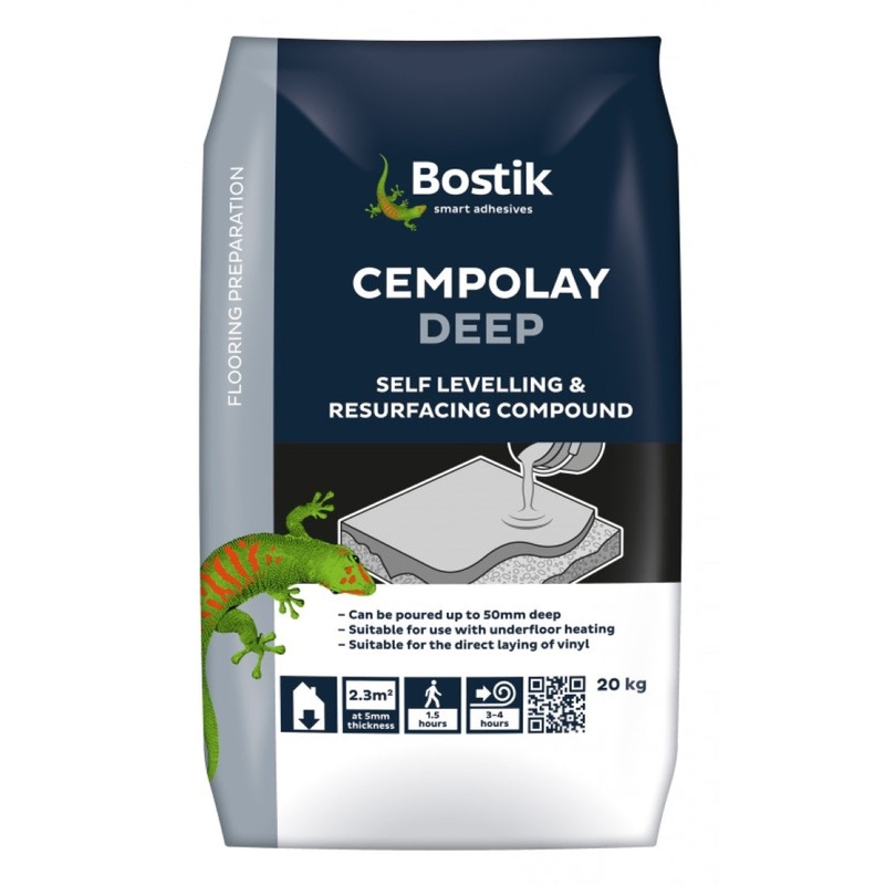 BOSTIK Cementone Cempolay Deep Floor Levelling 20KG | 30812527