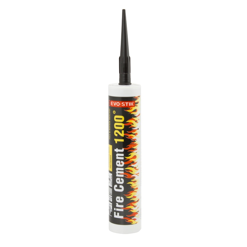 EVO-STIK Fire Cement 1200 Black | 30810643