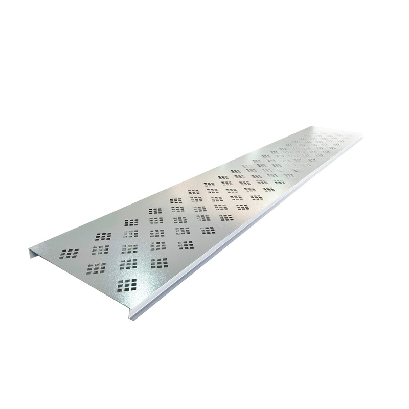Satus Fence Diamond Holes Trellis Panel 1780x300mm – Goosewing Grey | 22425115