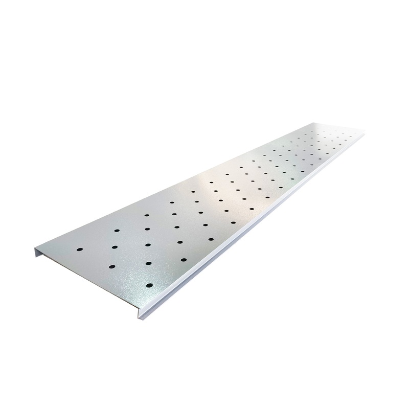 Satus Fence Round Holes Trellis Panel 1780×300 – Goosewing Grey | 22425125